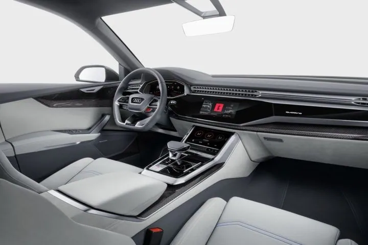 audi q8 interior