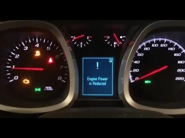 how to fix engine power reduced chevy equinox