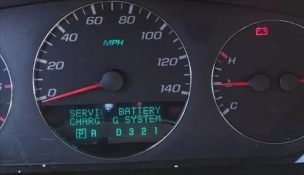 service battery charging system