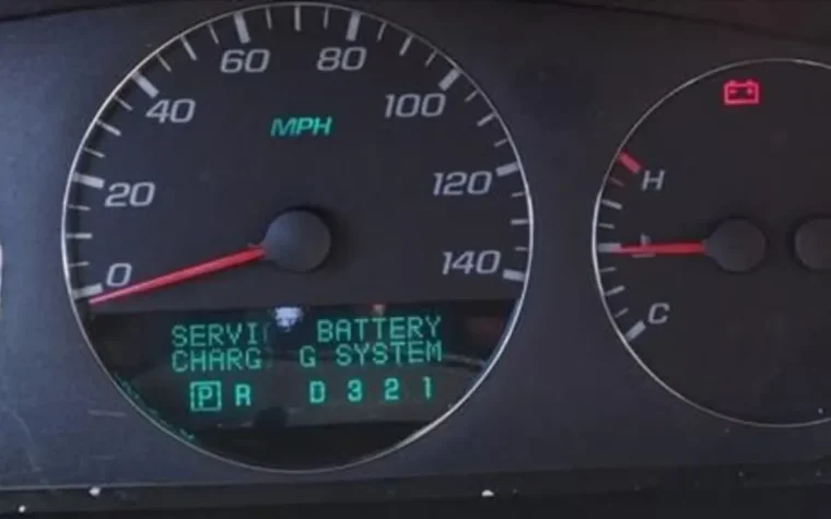 service battery charging system