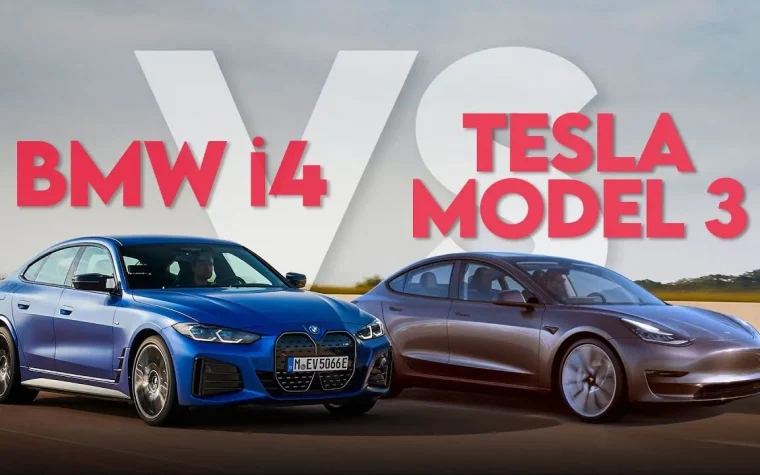 tesla model 3 vs bmw i4
