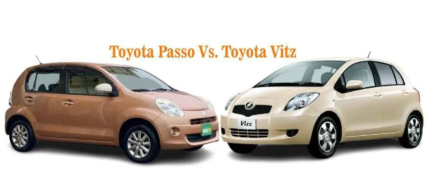 Toyota Passo Vs. Toyota Vitz