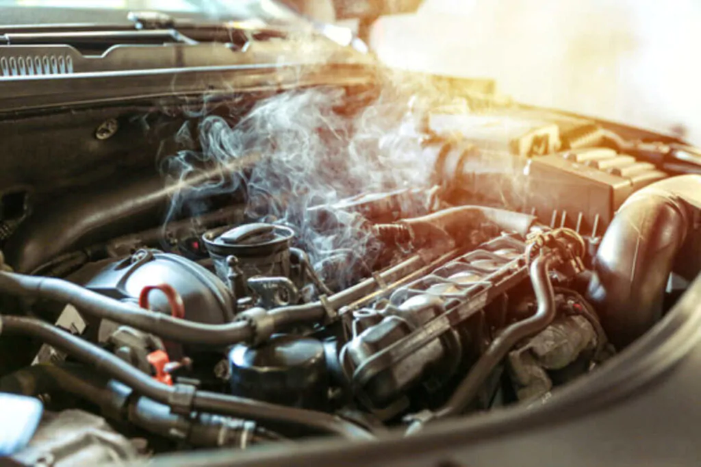 symptoms of engine damage from overheating